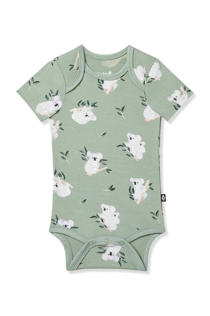 Product photo of the Bodysuit in Koala shown on a white background