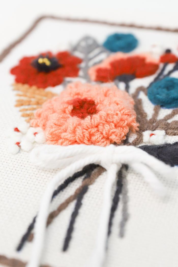 Boho Blossoms Punchneedle Kit