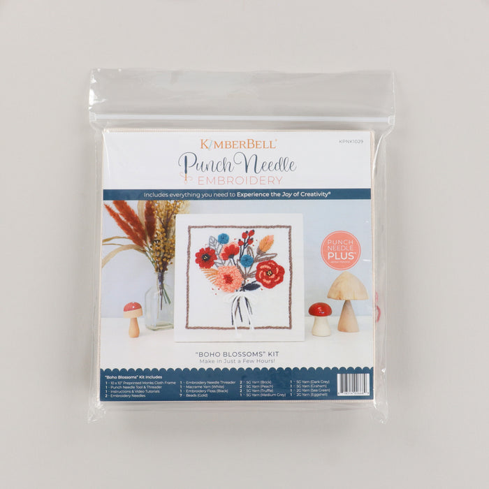 Boho Blossoms Punchneedle Kit