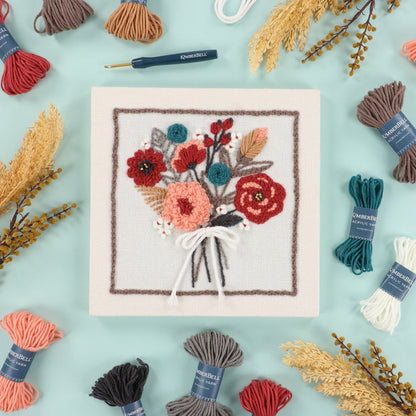 Boho Blossoms Punchneedle Kit