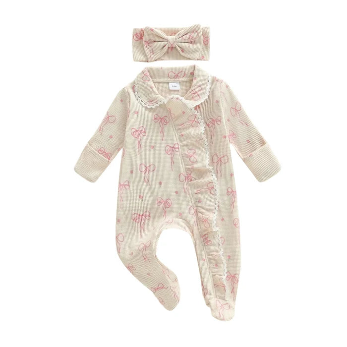 BOWTIES Ruffle Jumpsuit