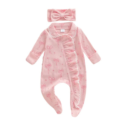 BOWTIES Ruffle Jumpsuit