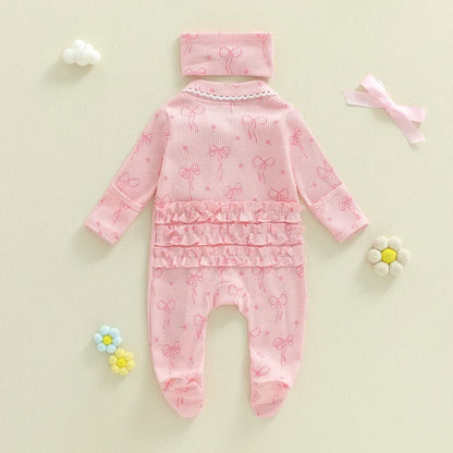 BOWTIES Ruffle Jumpsuit
