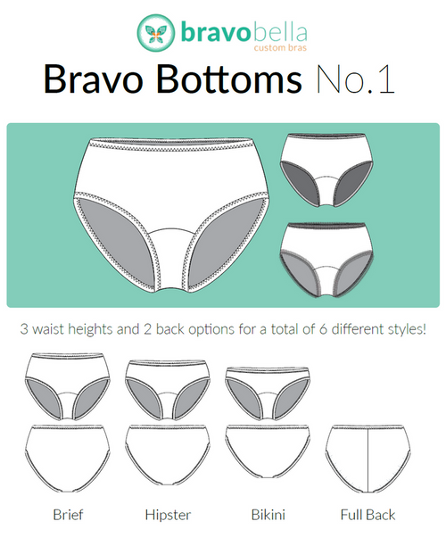 Bravo Bottoms #1  PDF Downloadable Pattern