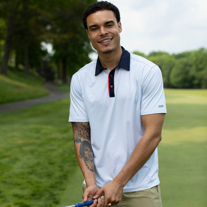 RSVLTS RSVLTS Americana "Broad Stripes" _ All Day Polo