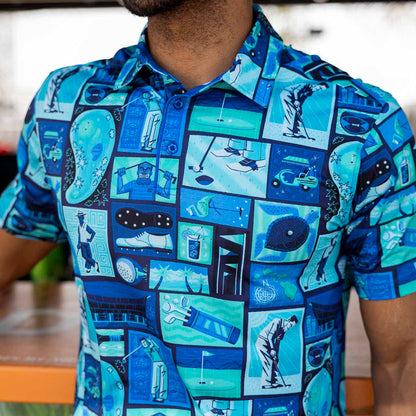 RSVLTS Breakfast Balls “Tee-ki Time" – All-Day Polo