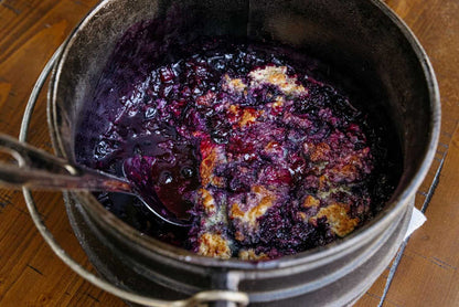Cooking dessert in a Breeo Kettle