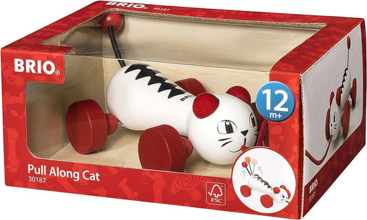 BRIO 30187 Pull Along Cat