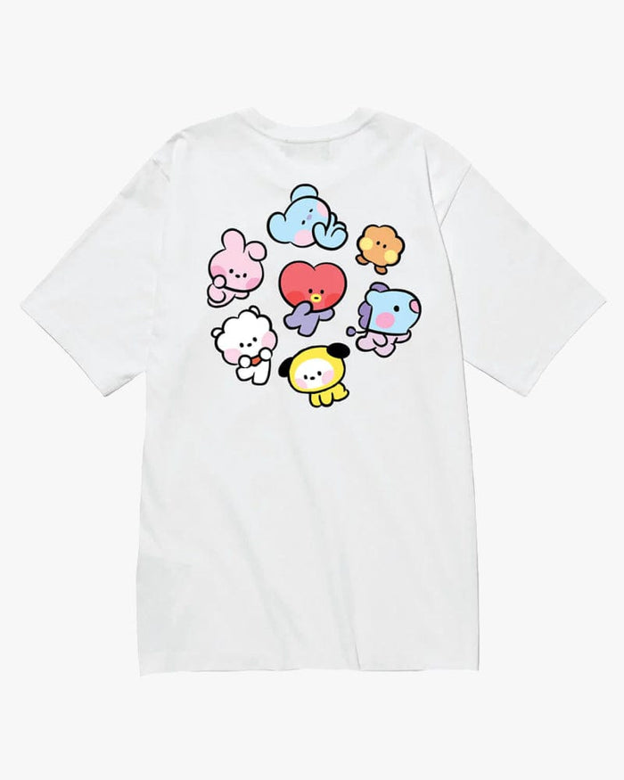 BT21 minini T-shirt - White