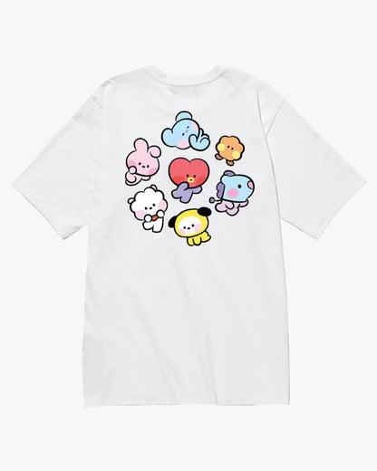 BT21 minini T-shirt - White