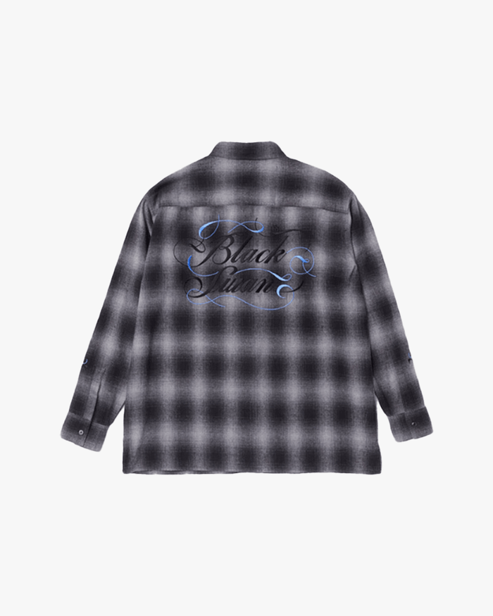 BTS Black Swan Flannel Shirt 01 (Gray)