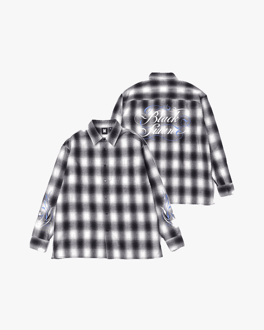 BTS Black Swan Flannel Shirt 02 (Black)
