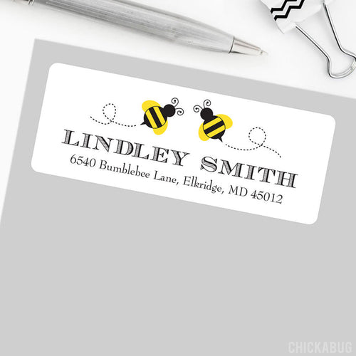 Bumblebee Address Labels