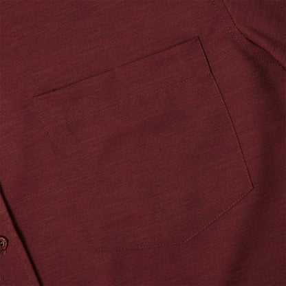 RSVLTS RSVLTS RSVLTS "Burnt Russet"_ KUNUFLEX Short Sleeve Shirt