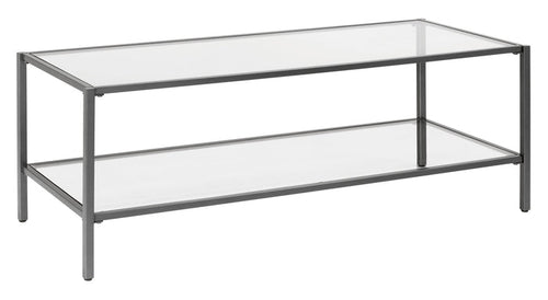 Camber Elite 45" Rectangle Coffee Table, Pewter 72060