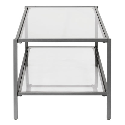 Camber Elite 45" Rectangle Coffee Table, Pewter 72060