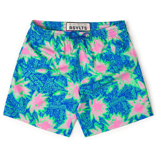 RSVLTS S RSVLTS® RSVLTS Loyalty Program - "Floral City #1 A (Green Flowers)" _ Hybrid Shorts RSVLTS Loyalty Program - "Floral City #1 A (Green Flowers)" _ Hybrid Shorts