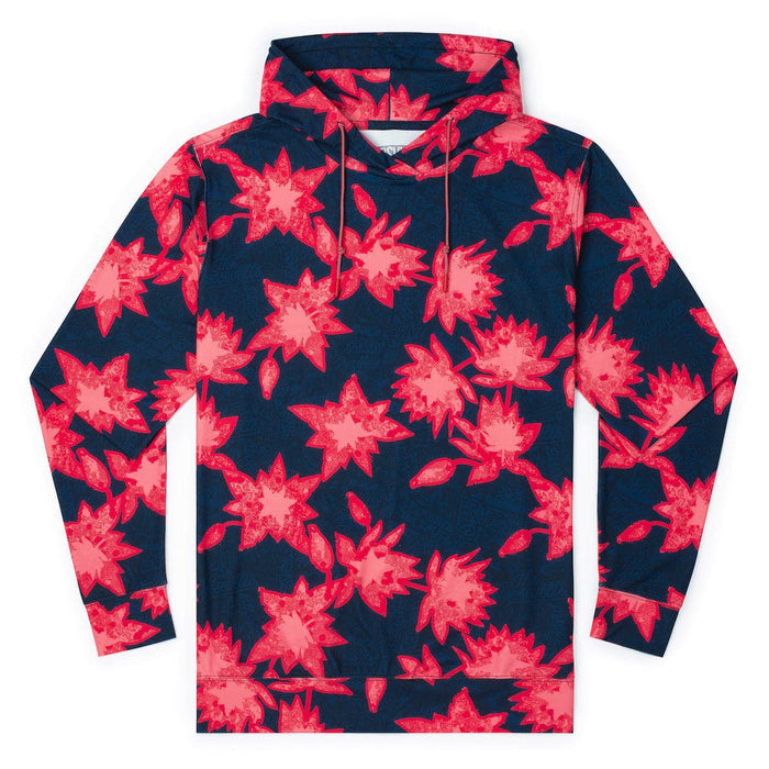 RSVLTS XS RSVLTS® RSVLTS Loyalty Program "Floral City #2 (navy/red)"_ Performance Hoodie RSVLTS Loyalty Program "Floral City #2 (navy/red)"_ Performance Hoodie