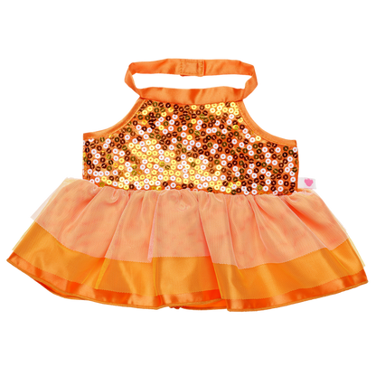 Candy Corn Sparkle Dress