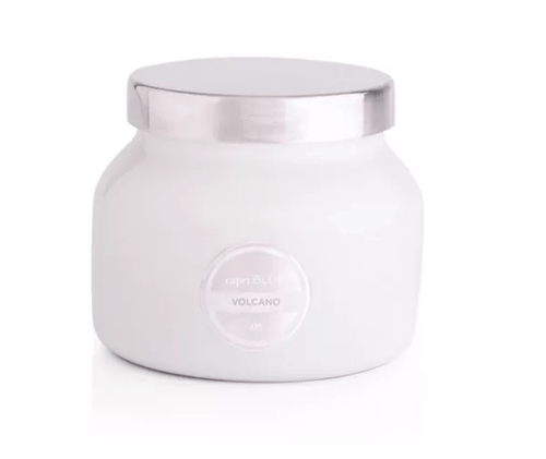 Capri Blue Volcano White Petite Jar Candle, 8oz