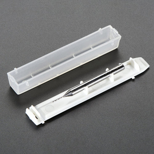 Carbide Square End Mill - 1/8" Shaft - 0.5mm Diameter by Adafruit - The Pi Hut