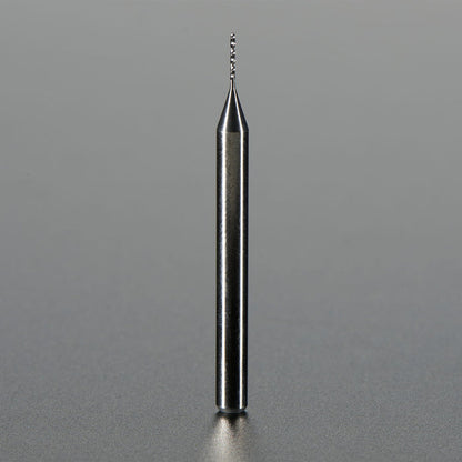 Carbide Square End Mill - 1/8" Shaft - 0.5mm Diameter by Adafruit - The Pi Hut