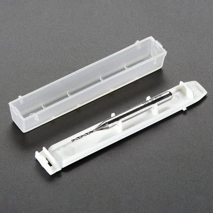 Carbide Square End Mill - 1/8" Shaft - 0.8mm Diameter by Adafruit - The Pi Hut