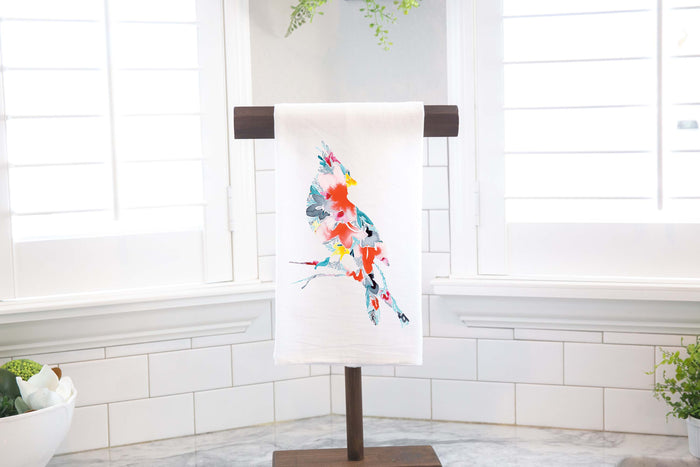 Cardinal Flour Sack Tea Towel