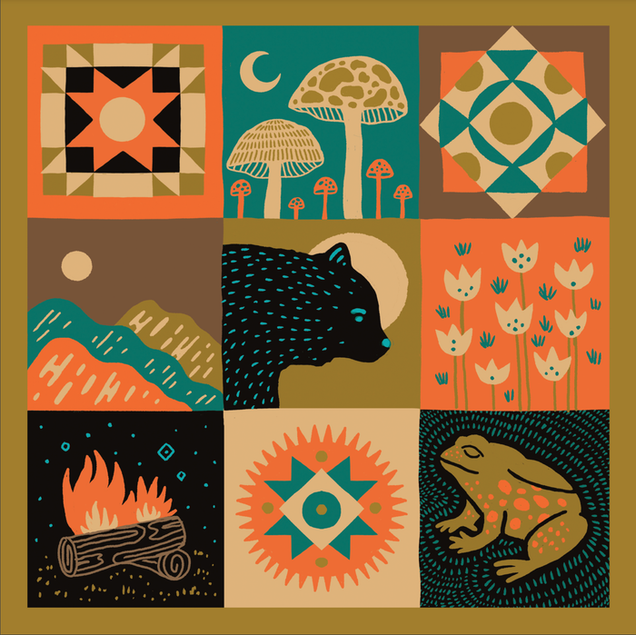 Catskills Quilt Print
