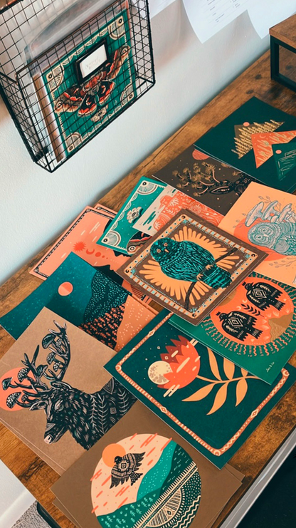 Catskills Quilt Print