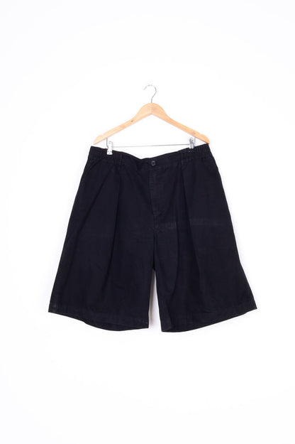 Checks Mens Black Shorts Size XXL