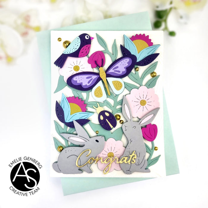 Cheerful Meadow Die Set
