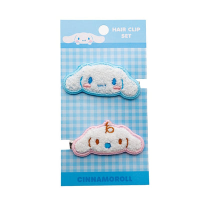 Cinnamoroll 2-pc Chenille Hair Clips Accessory Global Original