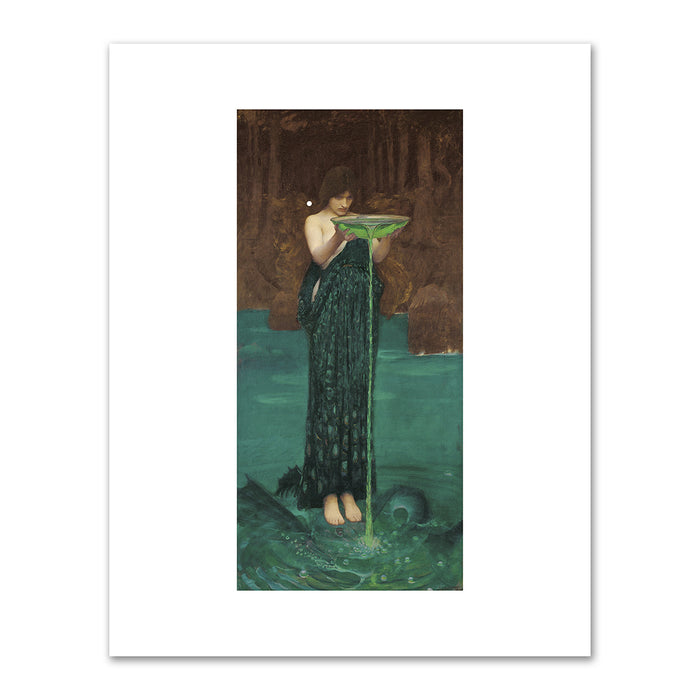 John William Waterhouse, Circe Invidiosa, 1892, Art Gallery of South Australia, Adelaide. Fine Art Prints in various sizes by Museums.Co