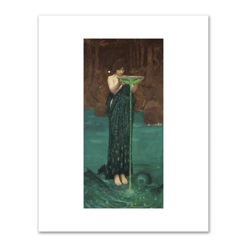 John William Waterhouse, Circe Invidiosa, 1892, Art Gallery of South Australia, Adelaide. Fine Art Prints in various sizes by Museums.Co