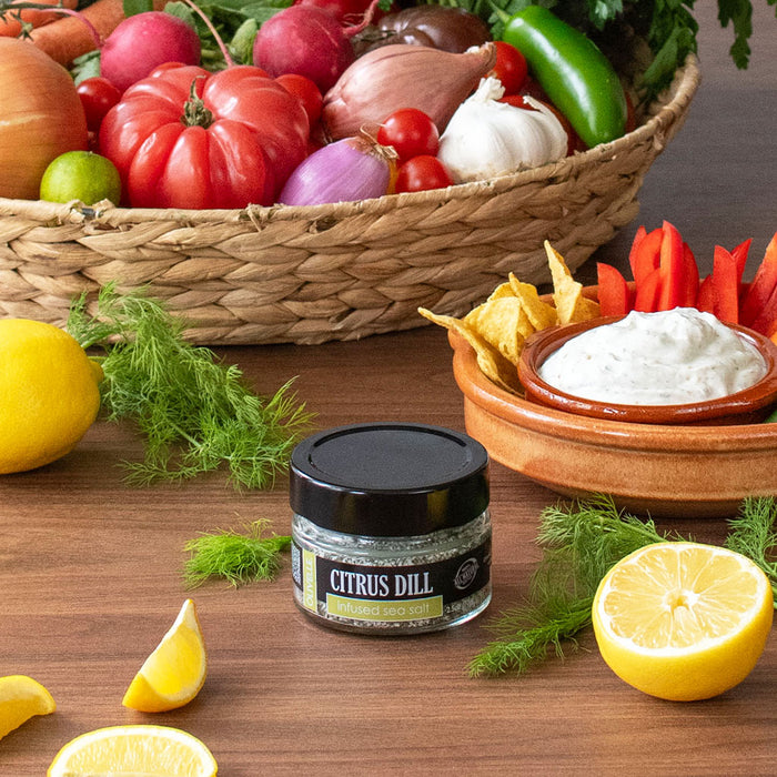 Citrus Dill Infused Sea Salt