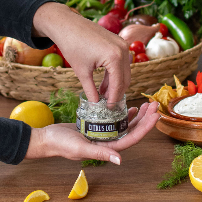 Citrus Dill Infused Sea Salt