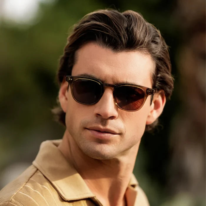 Clark Men’s Retro Square Polarized Sunglasses (Various Colors)| WMP Eyewear