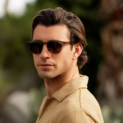 Clark Men’s Retro Square Polarized Sunglasses (Various Colors)| WMP Eyewear