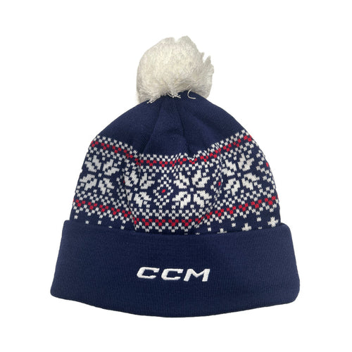 Coachella Valley Firebirds CCM Snowflake Pom Beanie