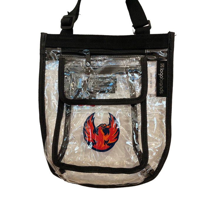 Coachella Valley Firebirds Palm Logo Clear Crossbody