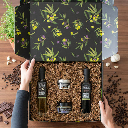 Coffee Steak Tips with Caramelized Onion Balsamic Whiskey Cream Sauce Recipe Gift Kit
