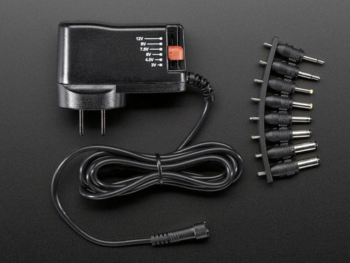 Compact Switching Power Supply - Selectable Output 3-12VDC [discontinued] by The Pi Hut - The Pi Hut