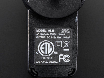 Compact Switching Power Supply - Selectable Output 3-12VDC [discontinued] by The Pi Hut - The Pi Hut