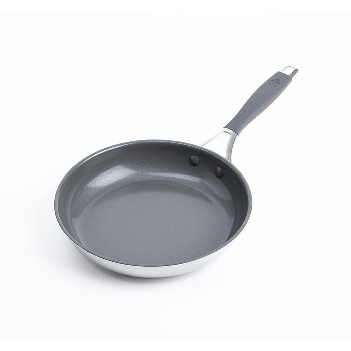 Control 4-delige pannenset zilver, braadpan