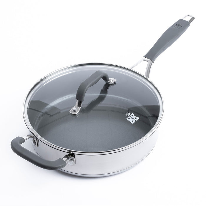 Control 4-delige pannenset zilver, sauteuse