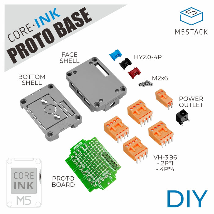 CoreInk Proto Base - m5stack-store