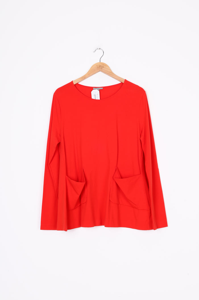 Cos Womens Orange Top Size L