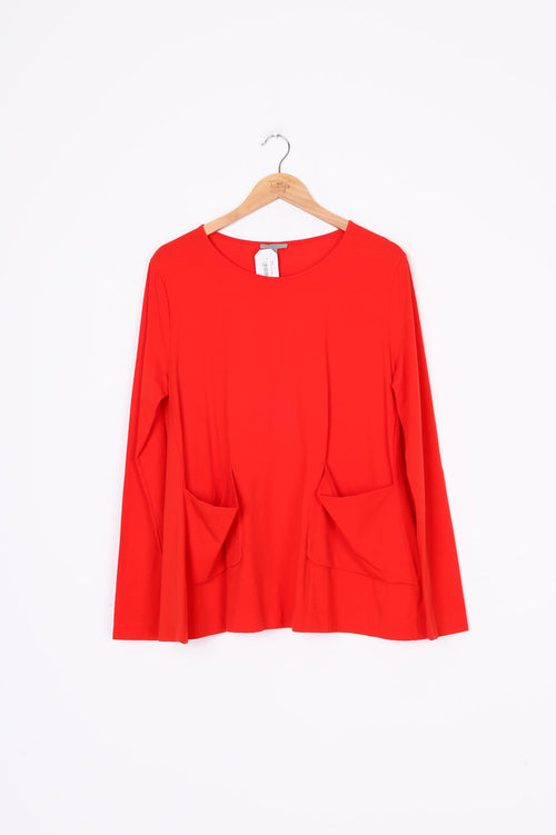 Cos Womens Orange Top Size L