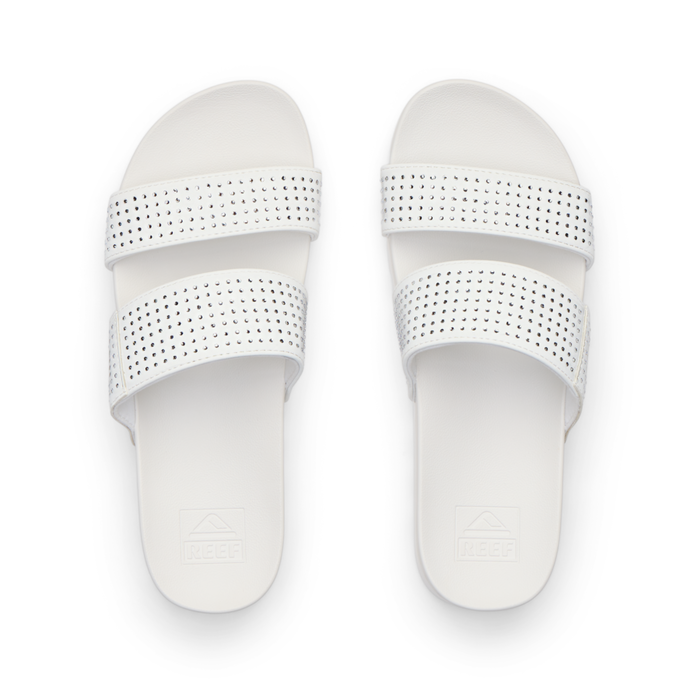 Cushion Vista Hi - White Sparkle - Top View